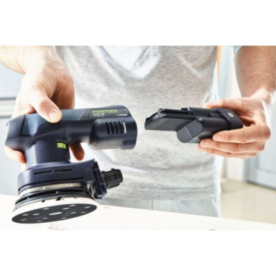 Levigatrice Orbitale a Batteria Festool ETSC 125: Libertà di Movimento e Prestazioni Senza Compromessi